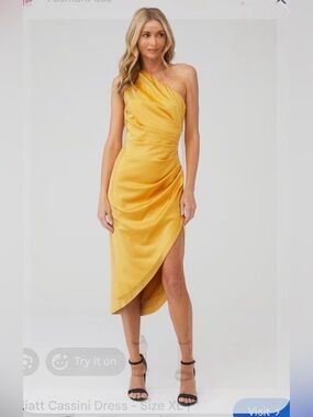 Elliatt Cassini dress yellow